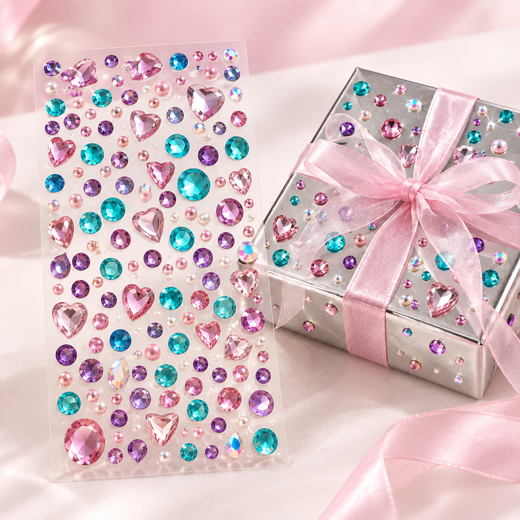Peel & Stick Rhinestone Gem Stickers