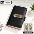 🔥 A6 Lockable Savings Binder – Cash & Document Organizer