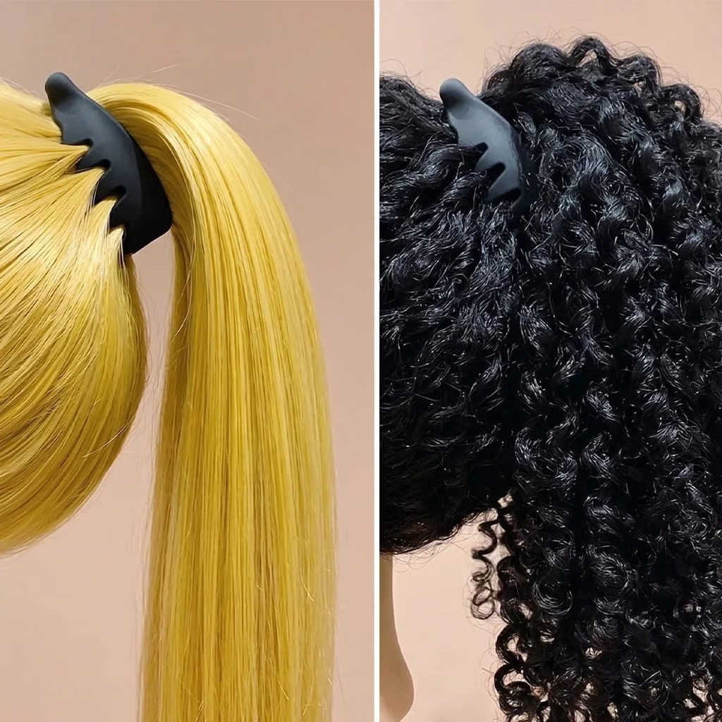 🍌 Non-Slip Banana Hair Clip – Instant Volume Ponytail Holder
