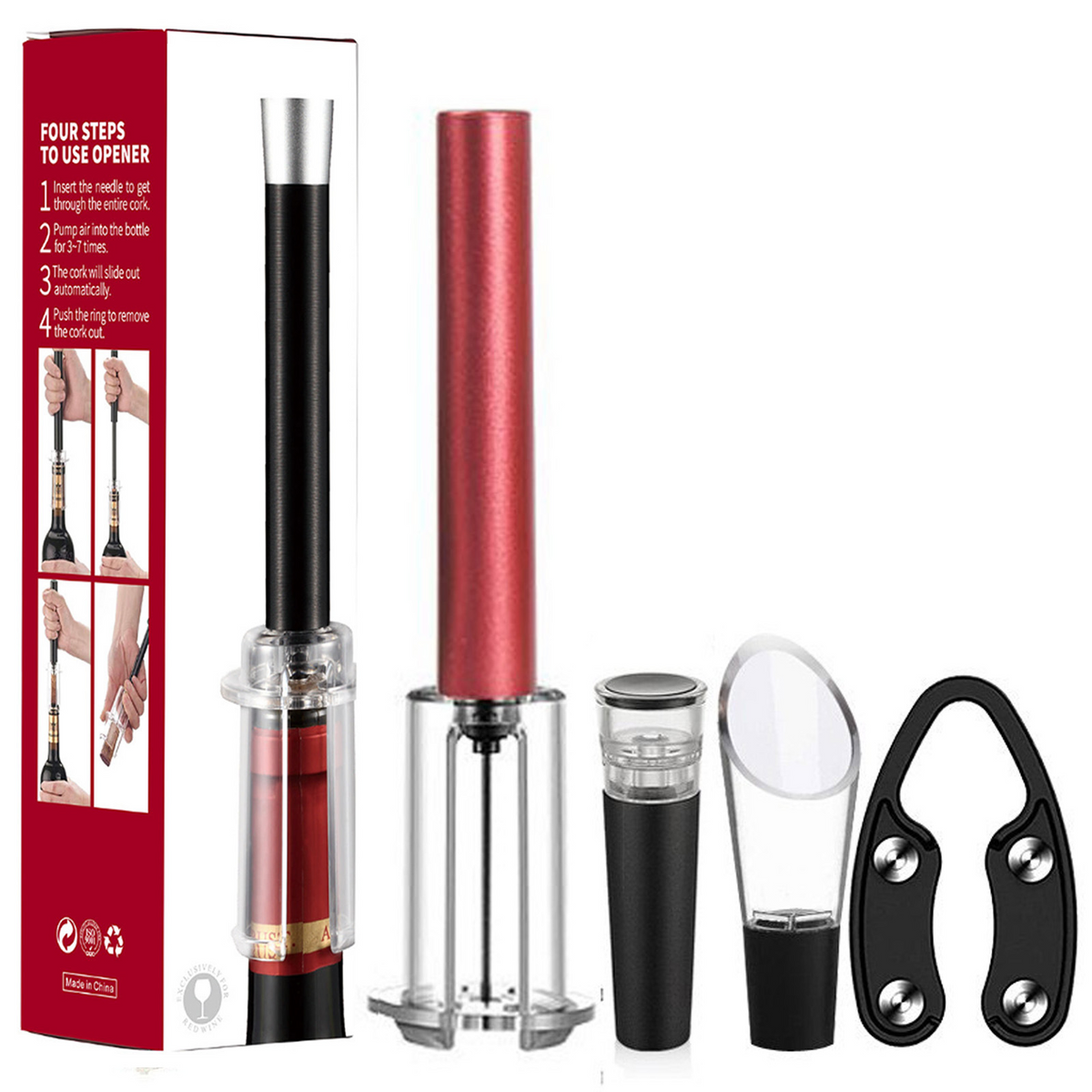 4 Wino On The Go Lovers Gift Set🍷