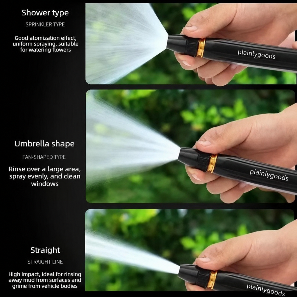 Powerful High-Pressure Water Gun for Car Cleaning