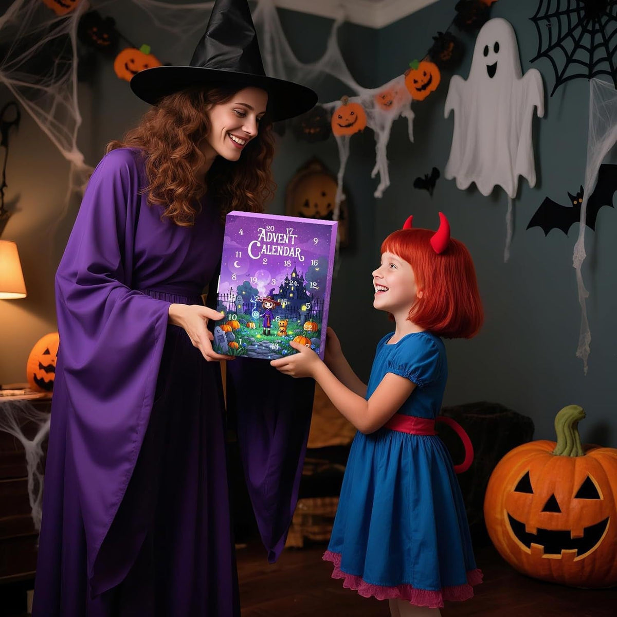 🎃Halloween Calendar | DIY Charm Bracelet & Necklace Kit for Kids👻