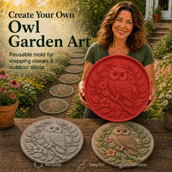 💥 LAST DAY 49% OFF - Reusable Animal-Themed Garden Art Mold – Bring Nature to Life in Your Garden (📦Buy 2 Free Shipping)