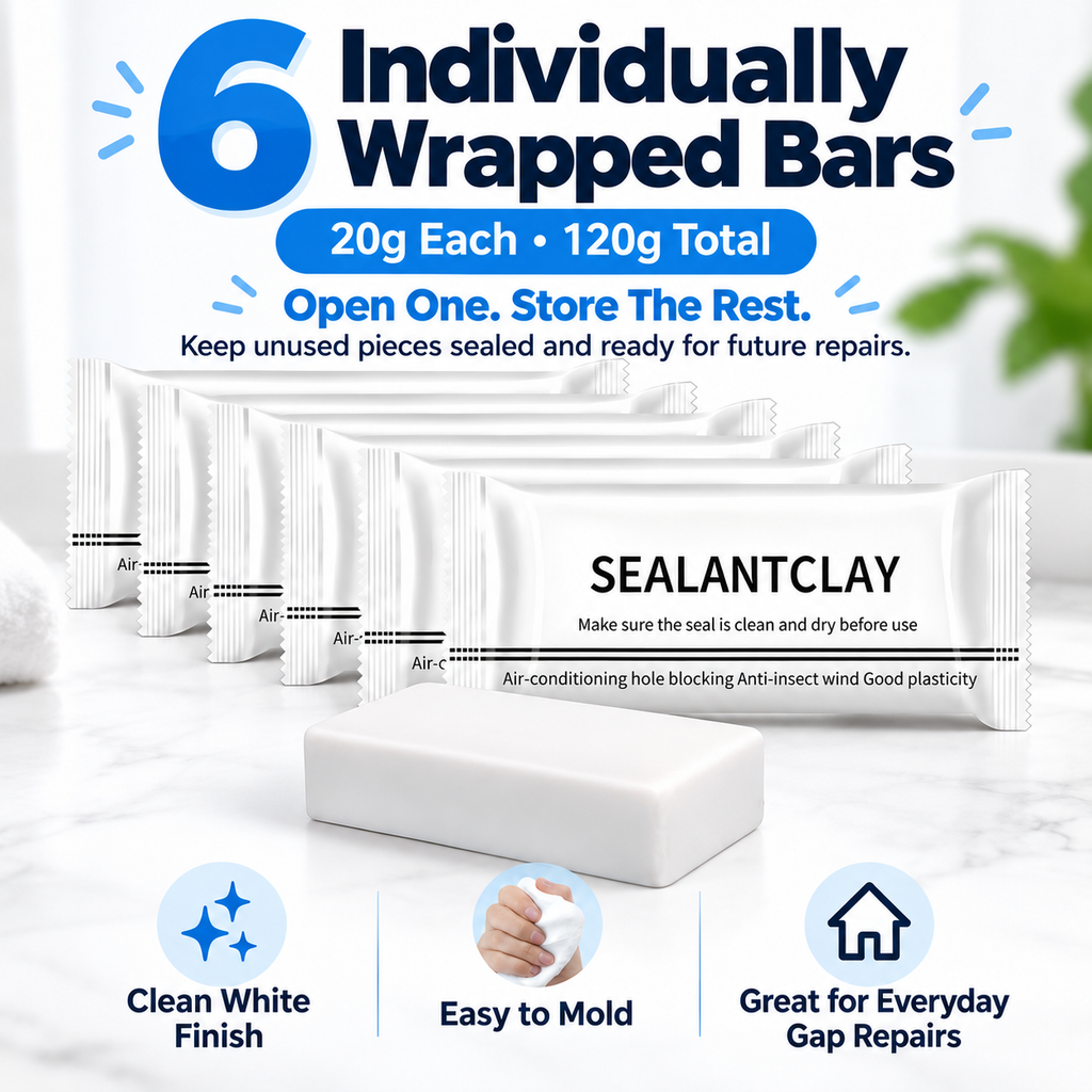🛠️ Waterproof Moldable Sealant Putty – No-Mix Repair for Pipes, Gaps & Wall Openings