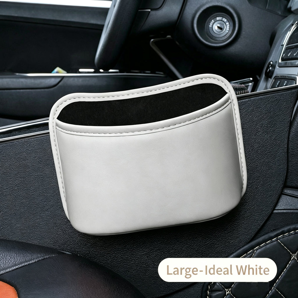 🚗 Clip-On Car Cup Holder & Storage Organizer – No Drilling, Extra Space