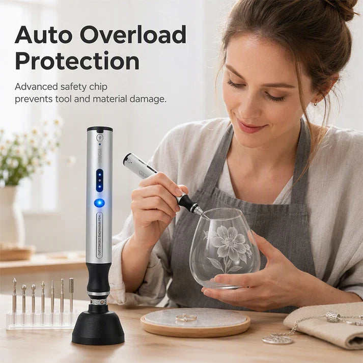 ✍️ 50% OFF! ⚡ Mini Engraving Pen – Cordless, Precise & Versatile ✨
