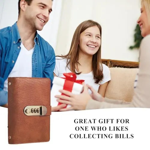 🔥 A6 Lockable Savings Binder – Cash & Document Organizer