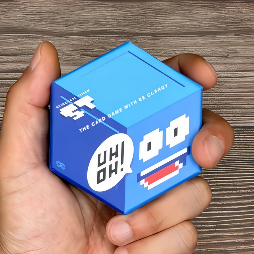 🔥Last Day 50% OFF - ⚡ 3D Energy Edition Card Game | Fast-Paced Stacking Strategy Party Game for Family & Adults Ages 8+