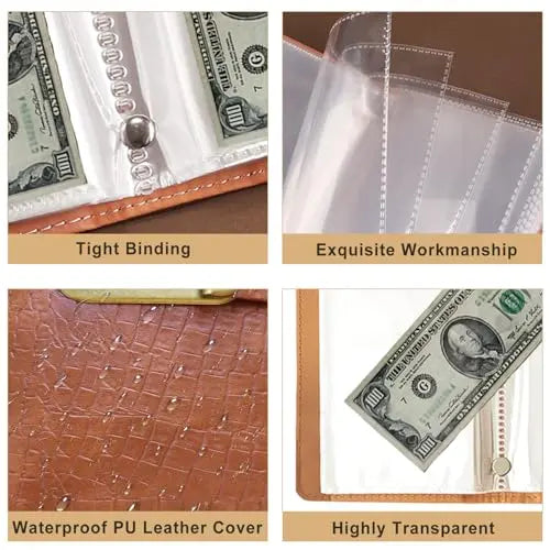🔥 A6 Lockable Savings Binder – Cash & Document Organizer