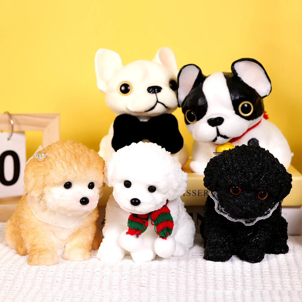 Handmade Silicone Squeeze Toy - Cartoon Stress Relief Toys for Autism, Hyperreal Kawaii Simulation Cat/Dog, DIY Unique Gifts, Squishys