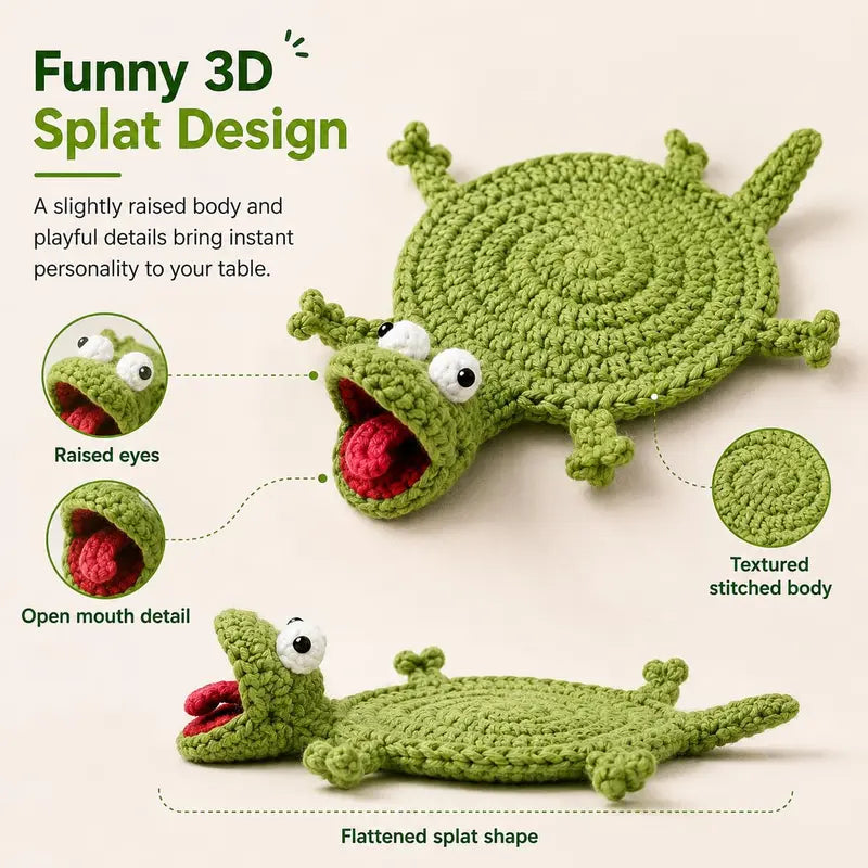 4in1 derpy friends coaster bundle pattern - mincrochets
