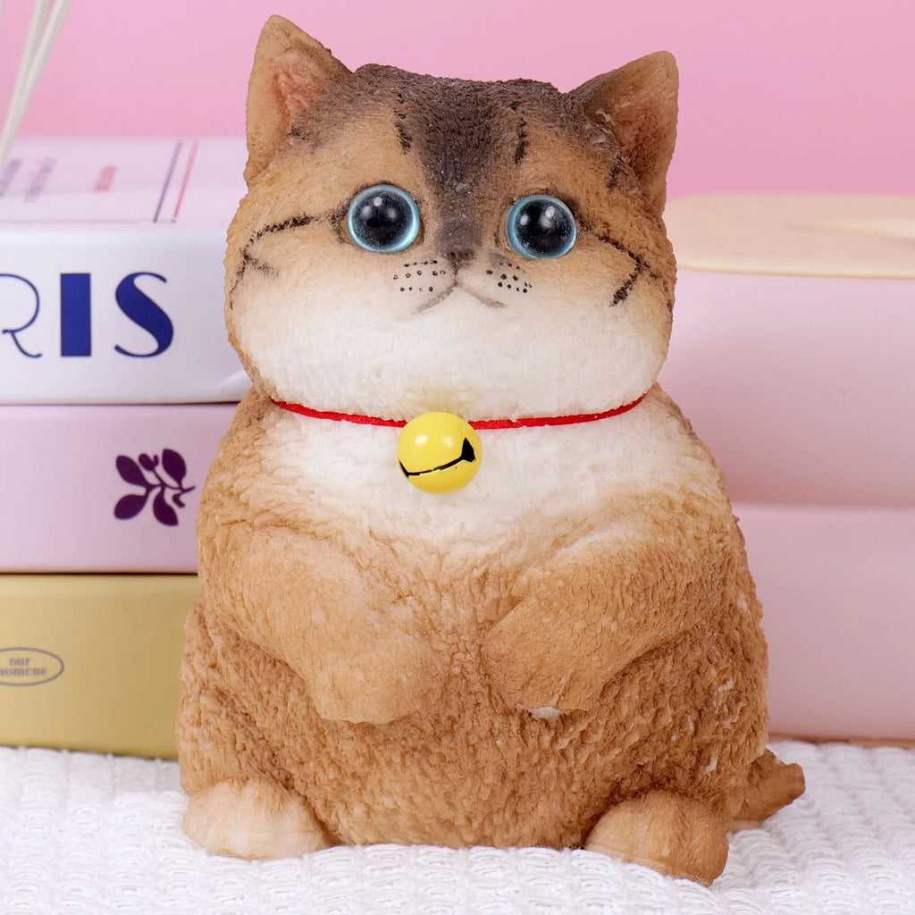 Handmade Silicone Squeeze Toy - Cartoon Stress Relief Toys for Autism, Hyperreal Kawaii Simulation Cat/Dog, DIY Unique Gifts, Squishys