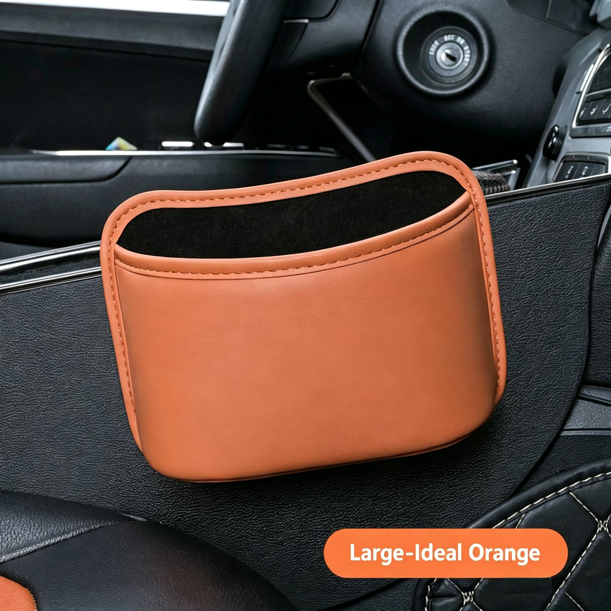 🚗 Clip-On Car Cup Holder & Storage Organizer – No Drilling, Extra Space