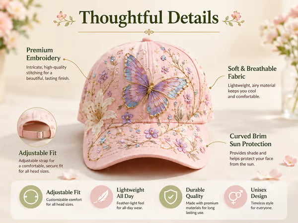 🌸🌿Garden Morning Cap (✨2026 Limited Edition)