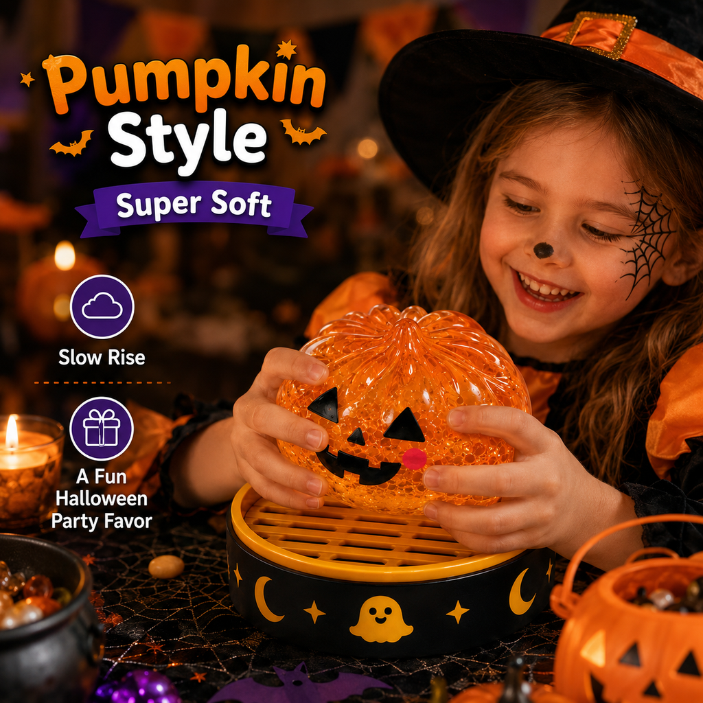 🎃Limited stock Holiday Mystery Dumpling Squishy – Halloween & Christmas Editions