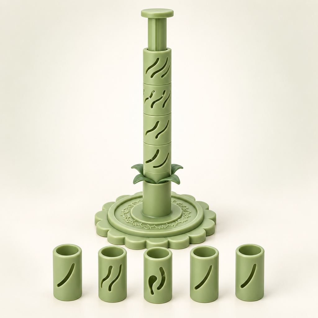 Stack & Press Clay Flower Maker Set for Kids