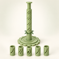 Stack & Press Clay Flower Maker Set for Kids