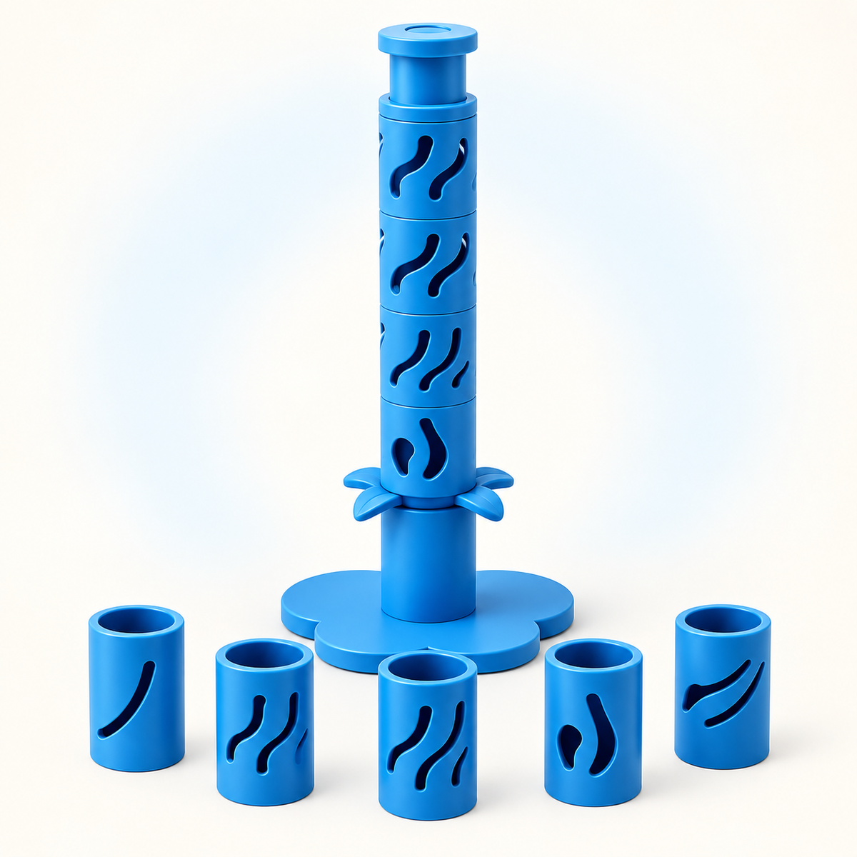 Stack & Press Clay Flower Maker Set for Kids