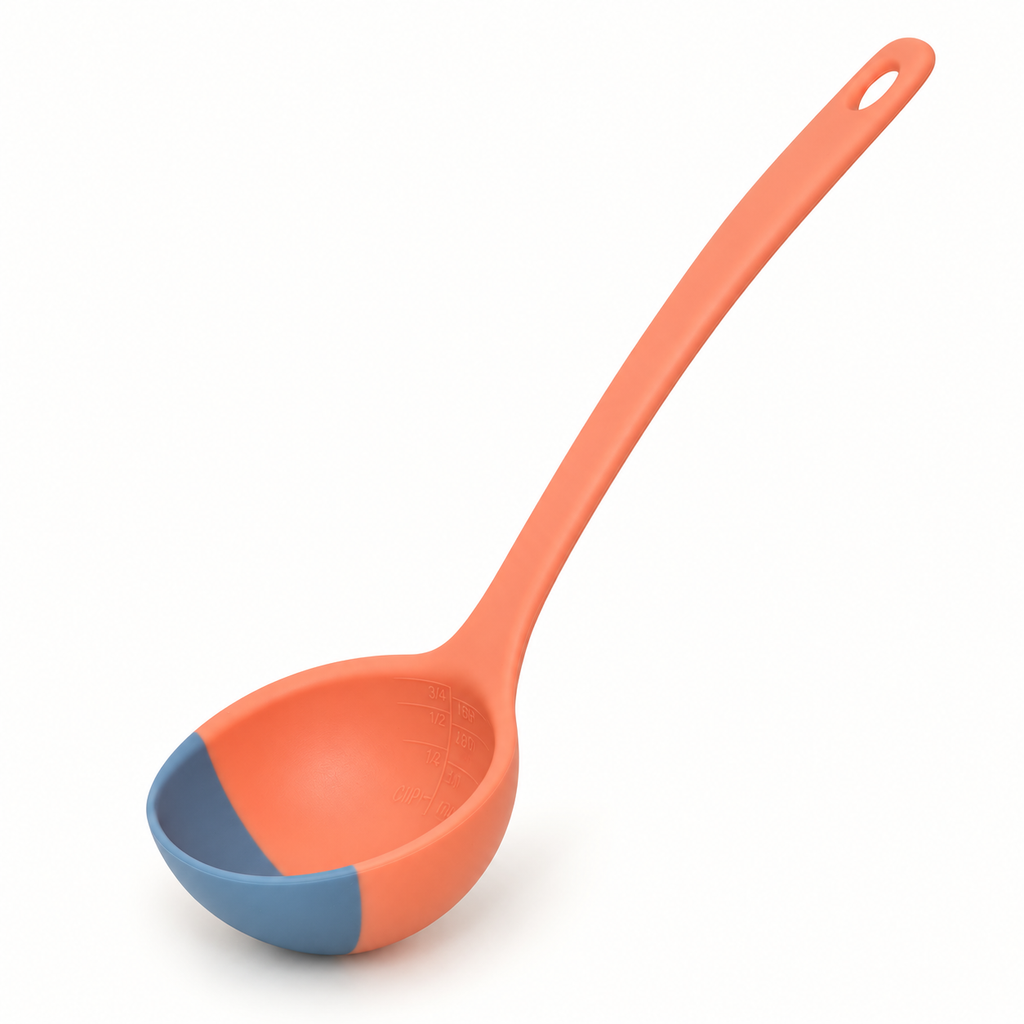 Soft Top Silicone Kitchen LADLE Spoon