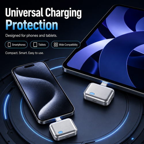 140W Type-C Automatic Charging Stopper - Multifunction Adapter Chargers with 240W Data Cable