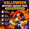 Halloween Mystery Mochi Squishy Pack – Cute Spooky Surprise Toys