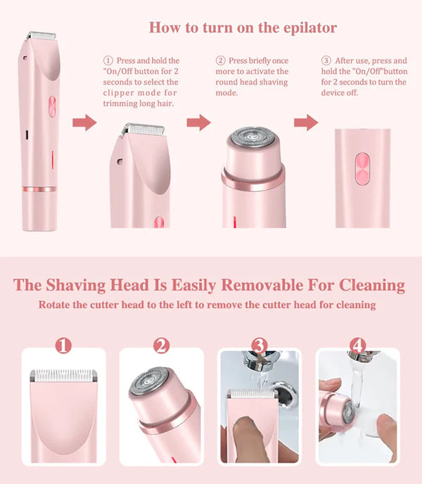 Body and Facial Hair Trimmer