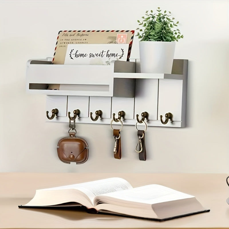 🎉2026 Sale🔥 Wall‑Mounted Mail & Key Holder