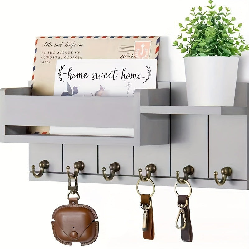 🎉2026 Sale🔥 Wall‑Mounted Mail & Key Holder