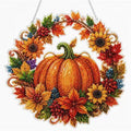 🎃Halloween Jack‑o'‑Lantern Perler Beads DIY Craft Kit, Pumpkin Fuse Bead Set for Kids Halloween Party Decor & Pixel Art Projects