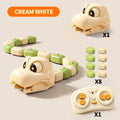 🕹️🙌🏻Magnetic Hungry Snake RC Toy🐍 – Real‑Life Classic Arcade Snake Game,2‑Player Family Kids Game🎮