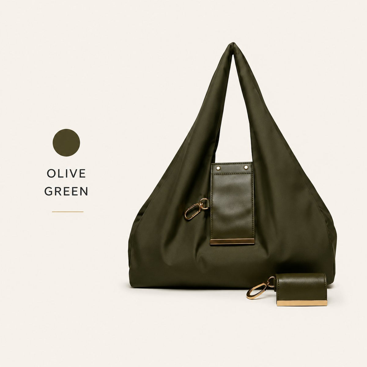 Transformable Keychain Tote – From Charm to Full-Size Bag in Seconds