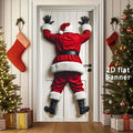 ⏰Christmas Limited Sale 49% OFF!!🎄🎅 Santa Claus Door Cover For Instant Holiday Decor