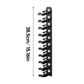 Hat Rack for Wall – Baseball Cap Organizer Holds Up to 20 Hats