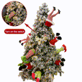 【🎅Early Christmas Sale 49% OFF】Moving Elf Legs for Christmas Tree