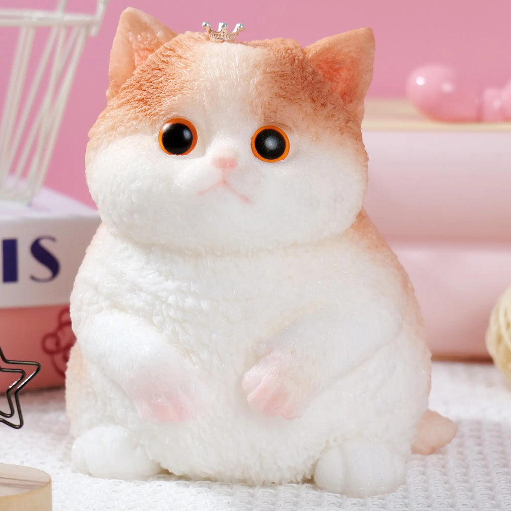 Handmade Silicone Squeeze Toy - Cartoon Stress Relief Toys for Autism, Hyperreal Kawaii Simulation Cat/Dog, DIY Unique Gifts, Squishys