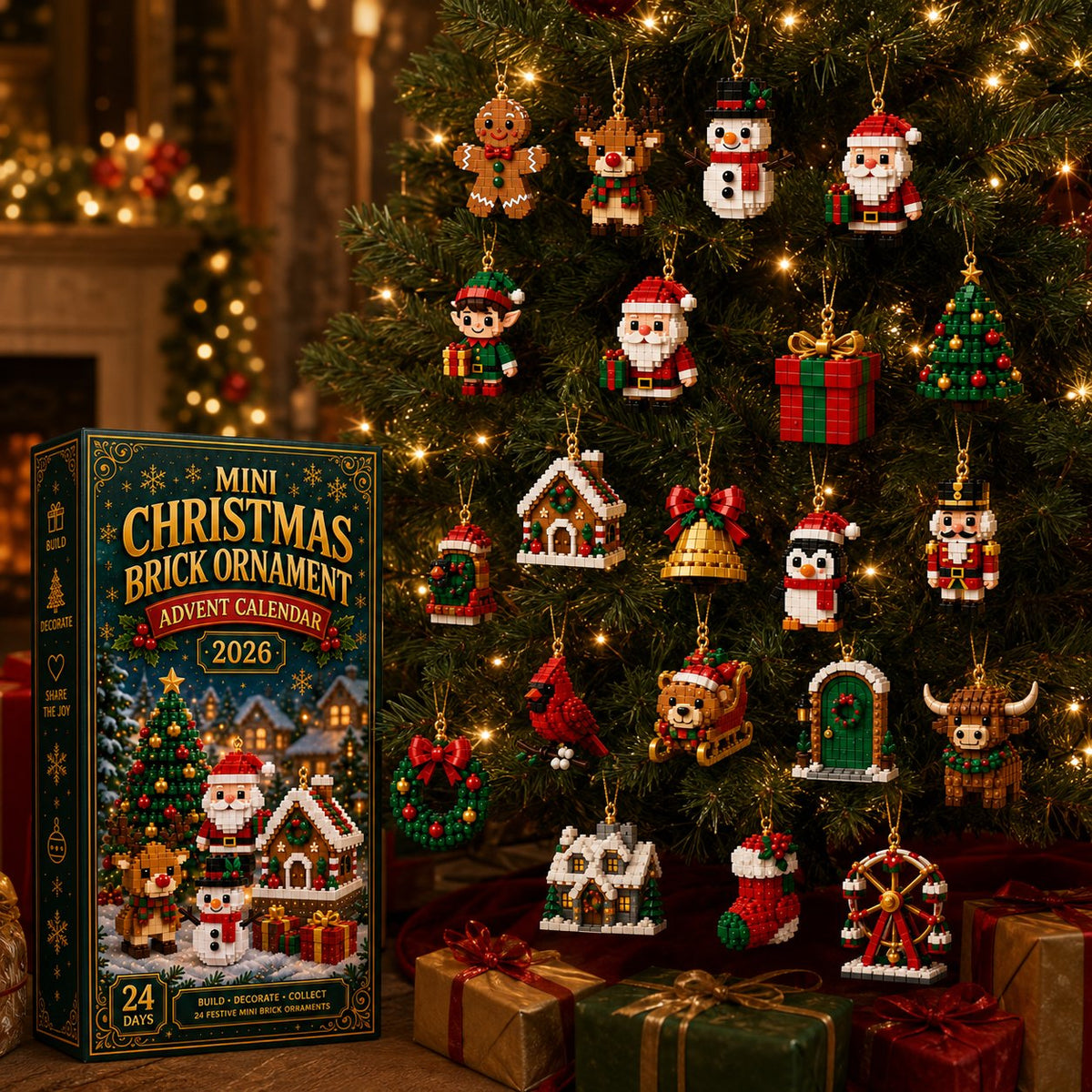 🎄🎁 Christmas Preview Sale – 24-Day Build & Hang Advent Calendar – Build & Hang🧱