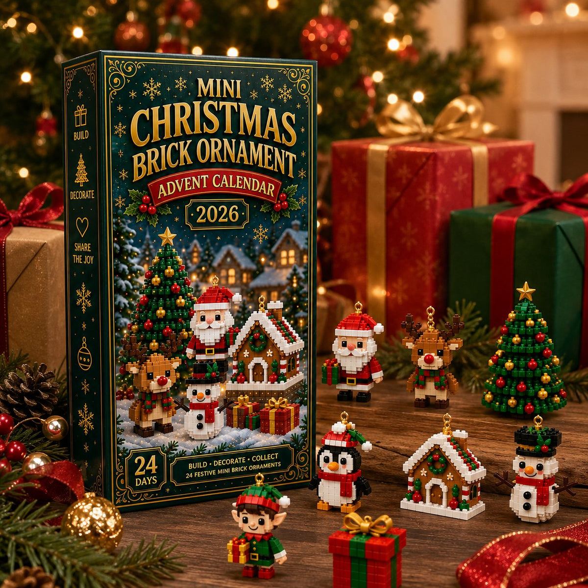 🎄🎁 Christmas Preview Sale – 24-Day Build & Hang Advent Calendar – Build & Hang🧱