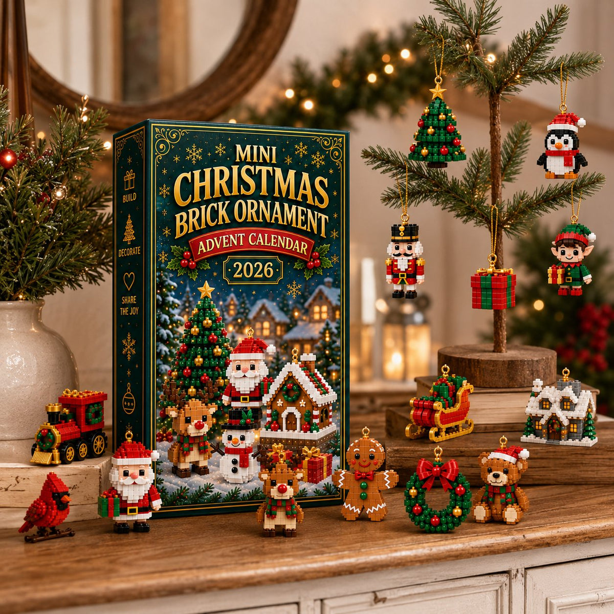 🎄🎁 Christmas Preview Sale – 24-Day Build & Hang Advent Calendar – Build & Hang🧱