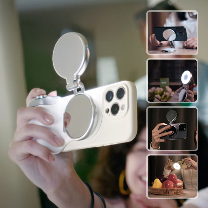 🎉Last day 40% off-💥Photo fill light artifact💥💥 Magnetic Phone Camera Grip