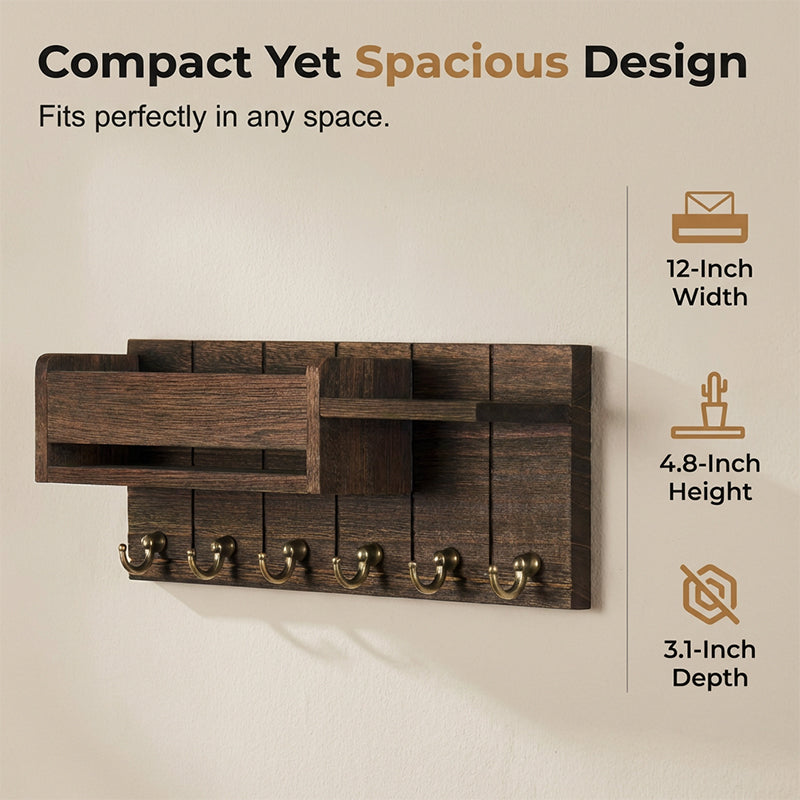 🎉2026 Sale🔥 Wall‑Mounted Mail & Key Holder