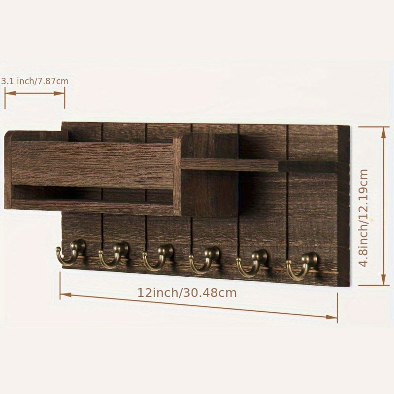 🎉2026 Sale🔥 Wall‑Mounted Mail & Key Holder